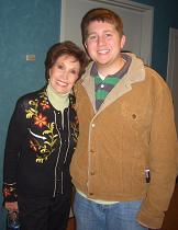 Brent McNeal from Dallas, Texas, backstage at the Opry on October 25, 2008